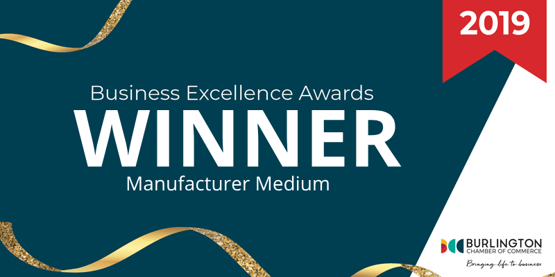 Winner of the Medium Manufacturer Business Excellence Awards
